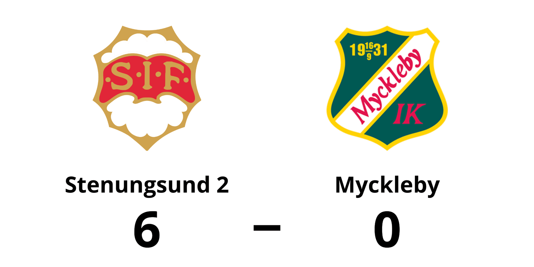 Stenungsunds IF vann mot Myckleby IK