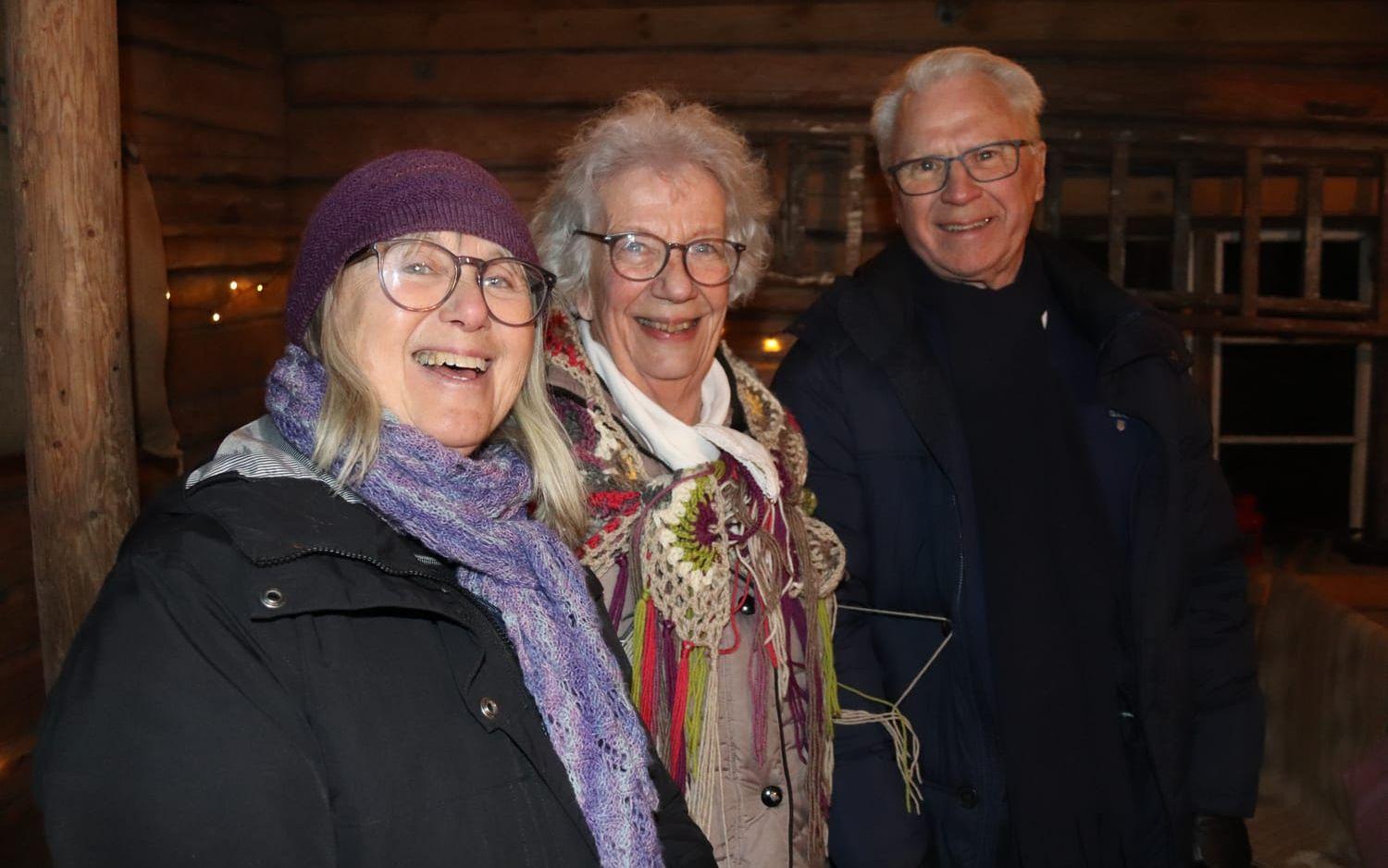 Anti Ternevall, Barbro och Ulf Torsein.